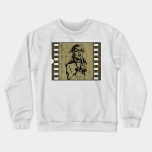 Blondie-Vintage Film Strip Concept Crewneck Sweatshirt